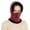 Wine, variant on Kayannuo Back to School Adult Windproof Hat Cycling Skiing Knit Hat Scarf Mask Sets Warm Knitted Cap Christmas Gifts