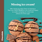 Keto Chow Chocolate Ultra Low-Carb Meal Shake, Single Meal