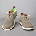 thumbnail image 3 of Men's Casual Walking Sneakers - Breathable Knit Upper Shoes with Quick-Lace Elastic System, 3 of 6