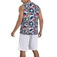 thumbnail image 2 of Honeii cool rock Skull print basktball shirt for men and women, Unisex basketball jersey for Theme party-X-Large, 2 of 6