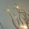 thumbnail image 2 of Lighted Artificial Twigs Curly Willow Branches, 30.7 Inches Artificial Branch with 50 LED for Home Decoration USB Plug-in, 2 of 5
