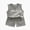 002baby girl clothes Light Gray, variant on Toddler Baby Girl Outfits Solid Summer Clothes Infant Waffle Sleeveless Tops Cute Shorts Set Kaprioy Toddler Girl Clothes 18 24 Months 2T 3T 4T 5T Casual Vest Set