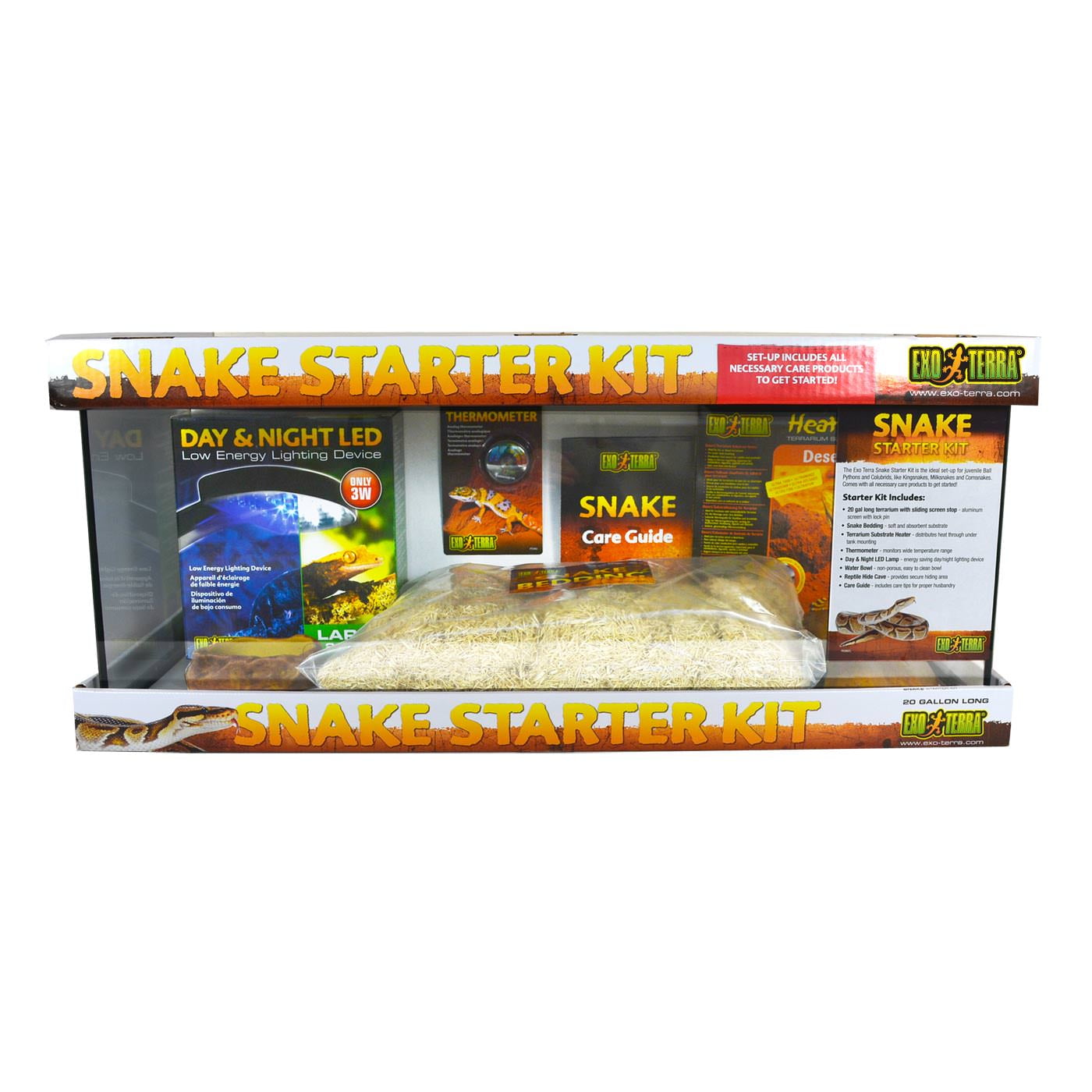 20 gallon snake starter kit