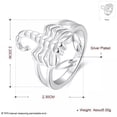 thumbnail image 3 of Sterling Silver Plated Fashion Ring Women Scorpion B383, 3 of 7