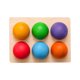 thumbnail image 2 of Juego de bolas de tablero de clavijas de madera Hugo Juguetes Educativos para Edades Tempranas Montessori, 2 of 10