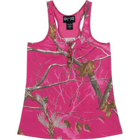 Realtree Women's AP Tank Top, AP Hot Pink