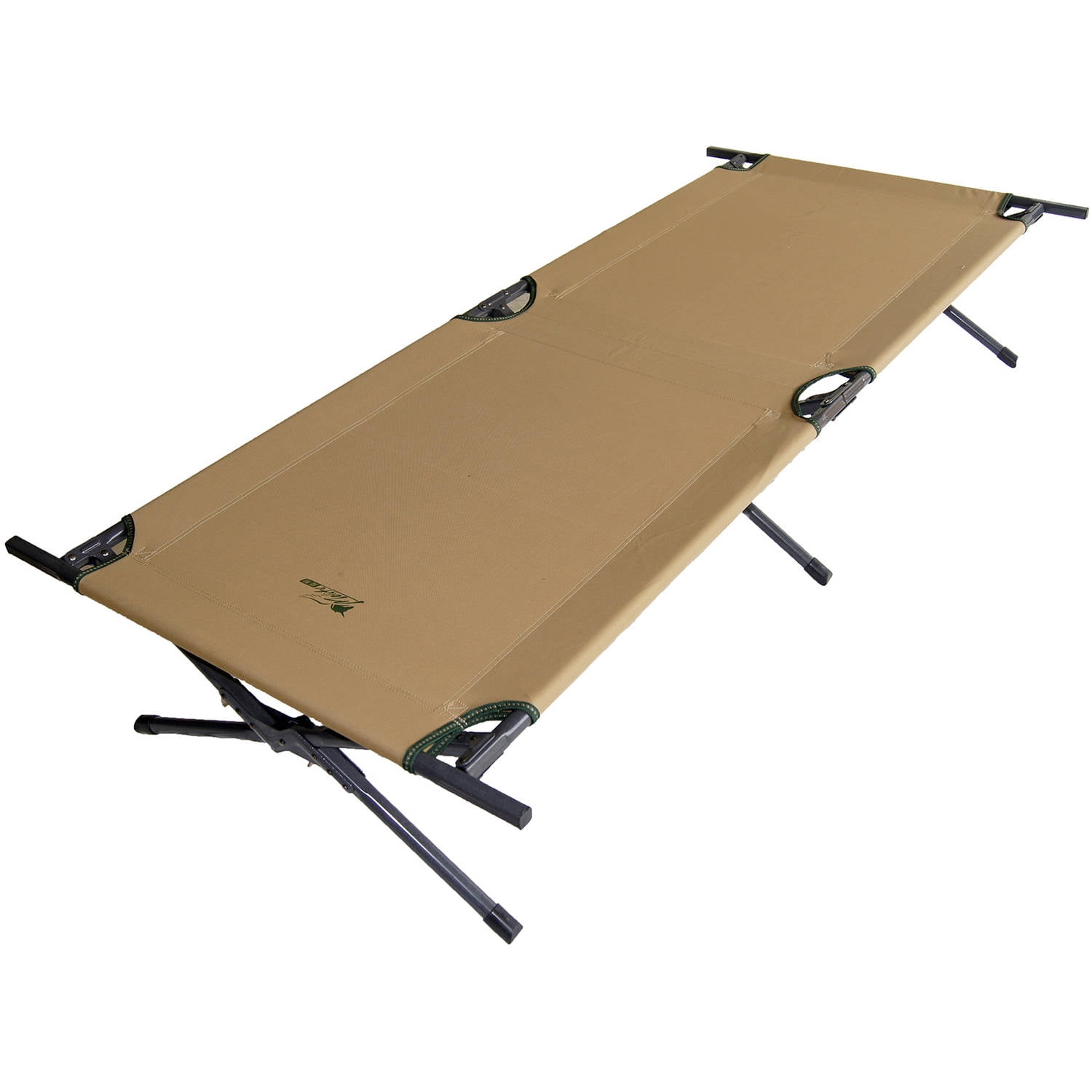 15" Brown Camping Cot