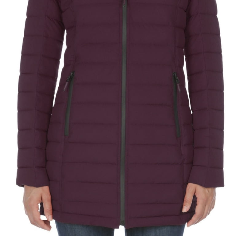 Nautica Women's Hooded Stretch Packable Puffer Coat, Created for