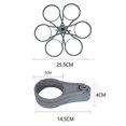 thumbnail image 5 of 2pcs Foldable Rotating Portable Glass Coffee Cup Plastic Portable Cup Holder 6 Sticks Cup Lifter., 5 of 5
