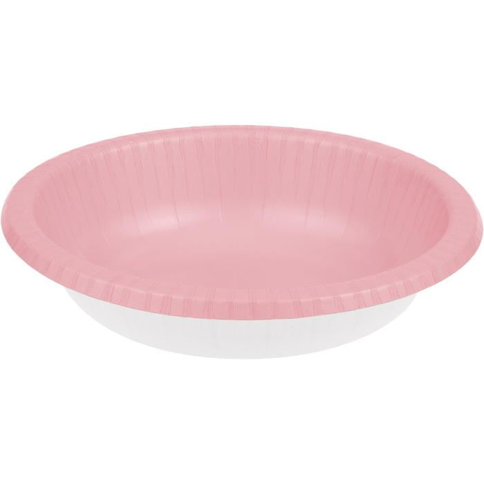 Creative Converting Classic Pink Paper Bowls 20 Oz., 20 ct