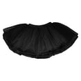 thumbnail image 5 of Povozer Girls Tutu Skirt Tulle Ballet Skirts Princess Tutu for Girl Christmas(Black,5-8T), 5 of 6
