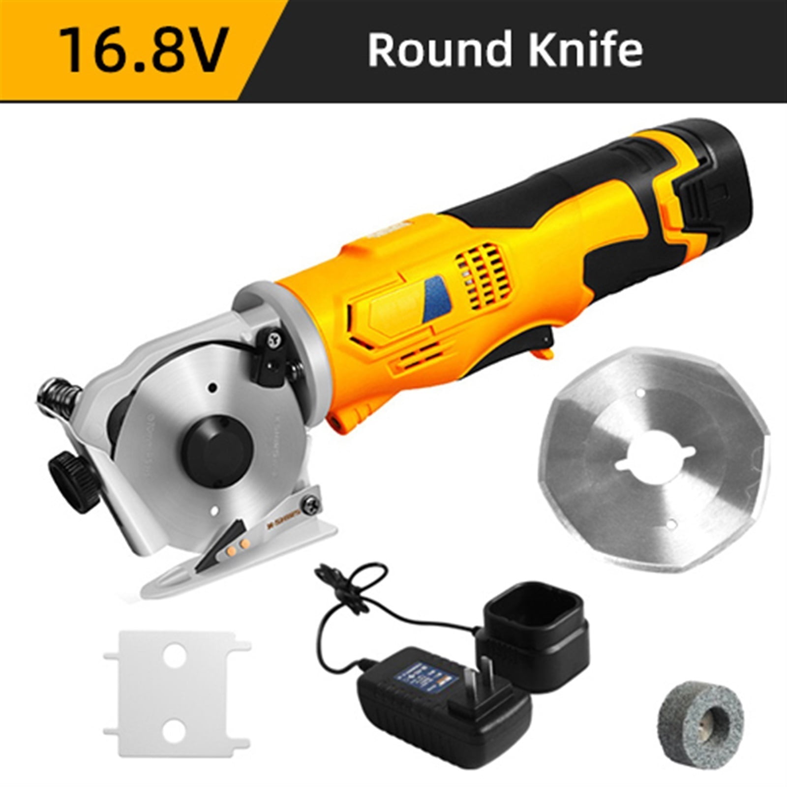 16.8V Cordless Electric Scissors electric Cloth Knife Fabric Cutting Tools Rechargeable Sewing Handheld Scissors Tailors Cutter - Multi-Animal Use