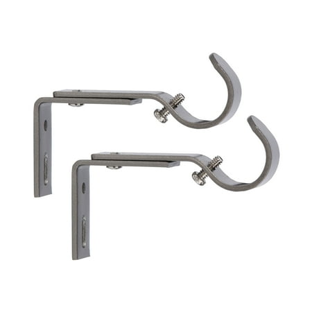 Wooden Curtain Rod Brackets Better Homes & Gardens Adjustable Mounting Brackets for 3/4
