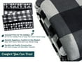 thumbnail image 3 of PAVILIA Winter Cabin Sherpa Blanket Throw | Flannel Fleece Christmas Blanket | Plaid Holiday Blanket Gift | Plush, Soft, Warm, Cozy, Reversible Microfiber Throw 50x60 (Grey), 3 of 7