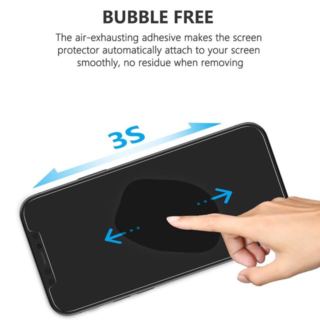 Mobile Phone Screen Protective Cover Cell Phone Screen Tempered Glass Protector Film for iPhone 12/12 Pro