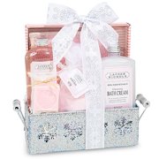 Holiday Spa Escape Rose Gift Basket