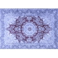 thumbnail image 1 of Ahgly Company Indoor Rectangle Persian Blue Traditional Area Rugs, 2' x 3', 1 of 4