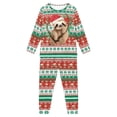 thumbnail image 2 of Suhoaziia Christmas Cute Raccoon Pjs for Kids Warmth Fashion Daily Wear 2 Packs Long Sleeve Home Life Sweatsuit Family Gift Size 5Y-6Y Youth,Lightweight Snug-Fit Comfy Shirt, 2 of 5