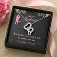 thumbnail image 2 of Everyday Eternal Hearts CZ Necklace 14K White Gold Over Stainless Steel, 2 of 19