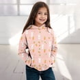 thumbnail image 2 of BXUIDJG Chandails en Molleton pour Filles Tout-Petits & Enfants Chandails à Capuchon Manches Longues Imprimé Lapin Dessin Animé Chandail Ample Confort Automne avec Poche Chandails en Molleton à Capuche Hauts Enfant Hiver Rose 18-24 m, 2 of 4