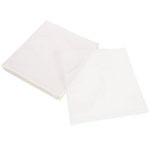 TEHAUX Cookie Sleeves White Rectangular 100Pcs 7.5X7.1X0.004In