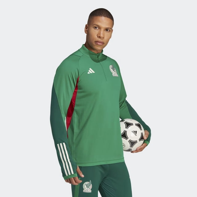 Sudadera Adidas de Entrenamiento Selección Nacional de México Mundial 2022 Talla M