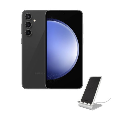 SAMSUNG Galaxy S23FE 5G 128GB (Unlocked) AI Smartphone w/Wireless Charger, 6.4" 120Hz AMOLED 2X, AI Live Ttranslate, AI Photo Edits, Unlocked for Verizon, AT&T, T-Mobile, etc, US Version, Graphite