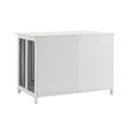 thumbnail image 6 of Crosley Furniture Dane Credenza Console Table Dog Crate Kennel for Pets, 6 of 10