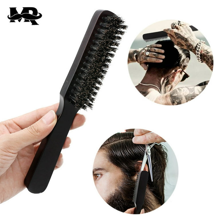 Straight Perm Brush Crush Heated Straightening Brush Small round Hair Brush for Short Hair Hair Brush Volume round Brush Nylon Baby Curly Never Wet Hair Porcupine Shower Voice Hair Hair Brush Self