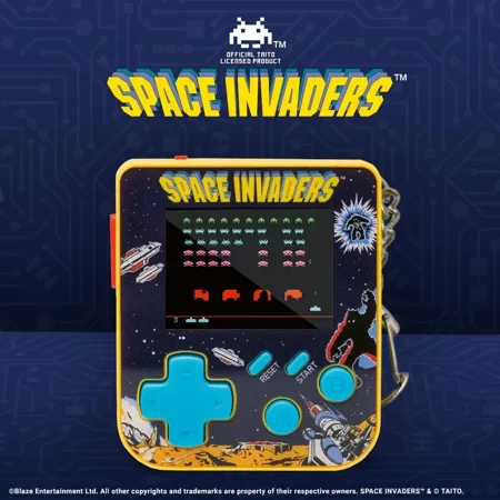 Hypermegatech Taito Space Invaders Key Chain