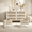 Cream White Oak, variant on SICOTAS 6-Drawer Dresser & 2-Drawer Nightstand Set, 3-Piece Boho Bedroom Furniture Set, Cherry Oak Rattan Modern Style, Large Capacity Storage Organization