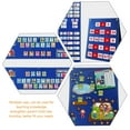 thumbnail image 3 of NICEXMAS 1 Set Felt Board Flannel Blue For Teaching Aid Visual Schedule Classroom Decoration 42.05X13.36X0.20in, 3 of 8