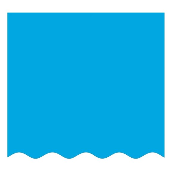 8 ft Round Swimming Pool Liner | Solid Blue | Overlap Style | -52 Inch Wall Height | 20 Gauge Heavy Duty Virgin Vinyl | Designed for Steel Sided Above Ground Pools