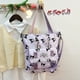 thumbnail image 1 of Mochila de gran capacidad Sanrio Kuromi Melody Cinnamoroll para niños y niñas, bolso de hombro Kawaii con dibujos animados de Hello Kitty, 2024, 1 of 5