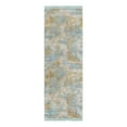 thumbnail image 3 of Unique Loom Paragon Collection Area Rug - Lincoln (2' 2" x 6' Runner Cream Blue/Gray), 3 of 7
