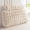Bubble Beige, variant on Triangular Headboard Wedge Pillow with a Cylindrical Pillow and Memory Foam Filling, Daybed Pillows for Sitting up, Reading or Working with Removable Cover,Twin 39.4"x19.7"