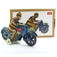 thumbnail image 3 of Antigua Motocicleta de hojalata Yotijar Juguete de Cuerda, 3 of 4