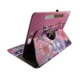 thumbnail image 4 of Pk Butterfly Flower For Samsung Galaxy Tab 4 8 inch Tablet Case Universal Cases 360 Rotating Folio Stand Protector Pu Leather Cover Travel e-reader Card Cash Slots Multiple Viewing Angles, 4 of 5