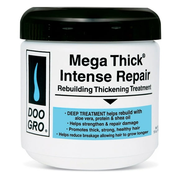 Doo Gro Mega Thick Treatment Intense Repair 16oz Jar (Pack of 3)