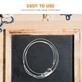 thumbnail image 3 of OUNONA 1 Set Adjustable Picture Hanging Tool Wires Stainless Steel Nylon Rope for Heavy Duty Frames DIY Heavy Duty Picture Hanging Wire, 3 of 7