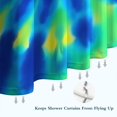 thumbnail image 6 of Colorful Rainbow Tie Dye Spiral Pattern Shower Curtain 84"x72" ,Bathroom Decorative Shower Curtains Set with 12 Hooks,Modern Waterproof Washable Shower Curtain, 6 of 6