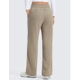 thumbnail image 2 of CRZ YOGA Cotton Fleece Lined Sweatpants Women 30" Straight Leg Casual Lounge Pants with Pockets, 2 of 4