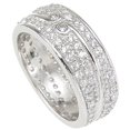 thumbnail image 2 of Sterling Wedding Ring & Wedding Band Make Great Gifts for Girlfriend, 2 of 5