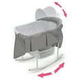 thumbnail image 6 of Badger Basket Rocking Doll Bassinet with Storage Basket for 20 inch Dolls - White/Gray, 6 of 7