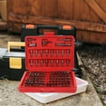 thumbnail image 5 of FUTUREORYY 100Pcs Impact Driver Bits Screwdriver Set for Workshop DIY Projects Maintenance Red, 5 of 5