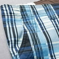 thumbnail image 5 of 2025 Men's Casual Shorts,Men's Shorts Men's Multi Pocket Pants Checkered Five Point Shorts Casual Loose Fitting Office Work Shorts, 5 of 8