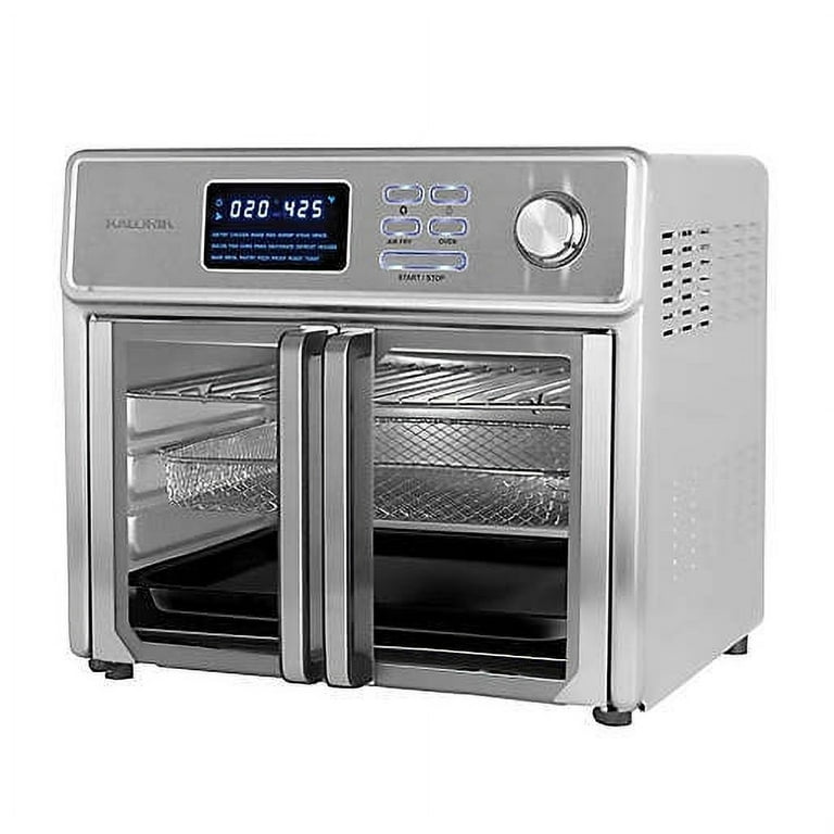 West Bend 26-Quart XL Air Fryer Oven with Digital Controls - Metallic 