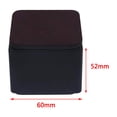thumbnail image 2 of Elevadores multifunción, elevadores de muebles, soporte de sofá, antideslizante, almacenamiento debajo de , oficina en hogar Negro 60x52mm Macarena Elevadores de cama, 2 of 8