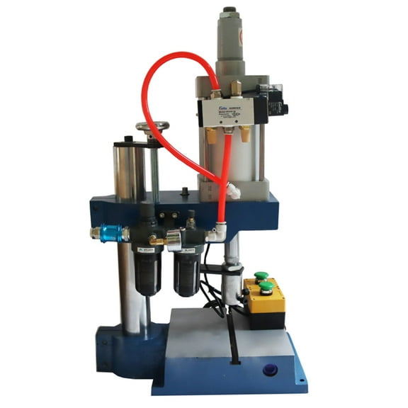 TECHTONGDA Pneumatic Punch Press Machine Pressure Punching Machine No Display Controller 1763Lb/800kg