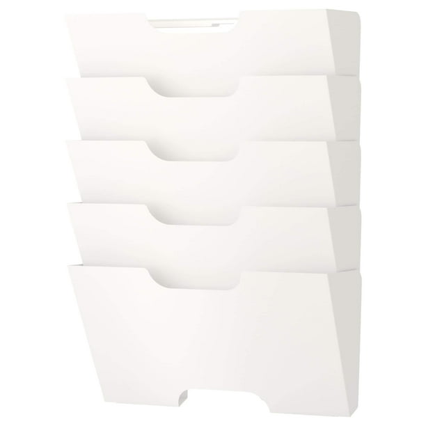 Ikea Kvissle 5 Shelve Metal Wall File Rack White 1 Pack L 18 X W 13 Frac12 D 3 Com - Ikea Wall Letter Organizer Ikea Kvissle 5 Shelve Metal Wall File Rack White 1 Pack L 18 X W 13 Frac12 D 3 Com - Ikea Wall Letter Organizer